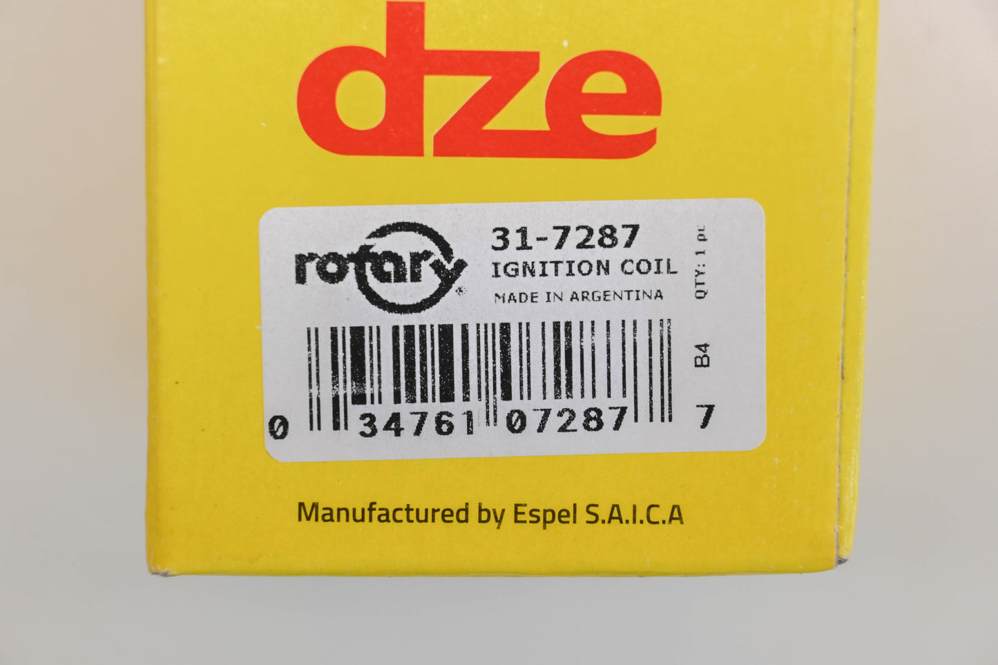 Rotary 31-7287 Ignition Coil NOS