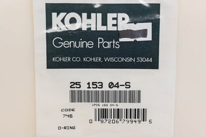 Kohler 25 153 04-S, 2515304S Fuel Pump O-Rings Qty 2 NOS
