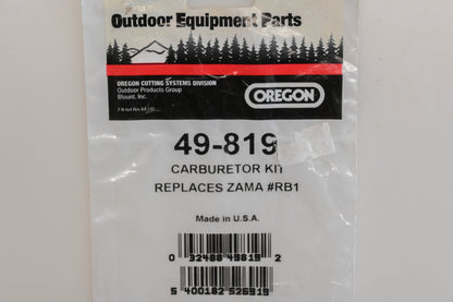 Oregon 49-819, RB-1 Carburetor Repair Kit NOS