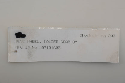 Ariens 07101603 8" Molded Gear Wheel NOS