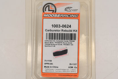 Moose Racing 1003-0624 Carburetor Repair Kit NOS