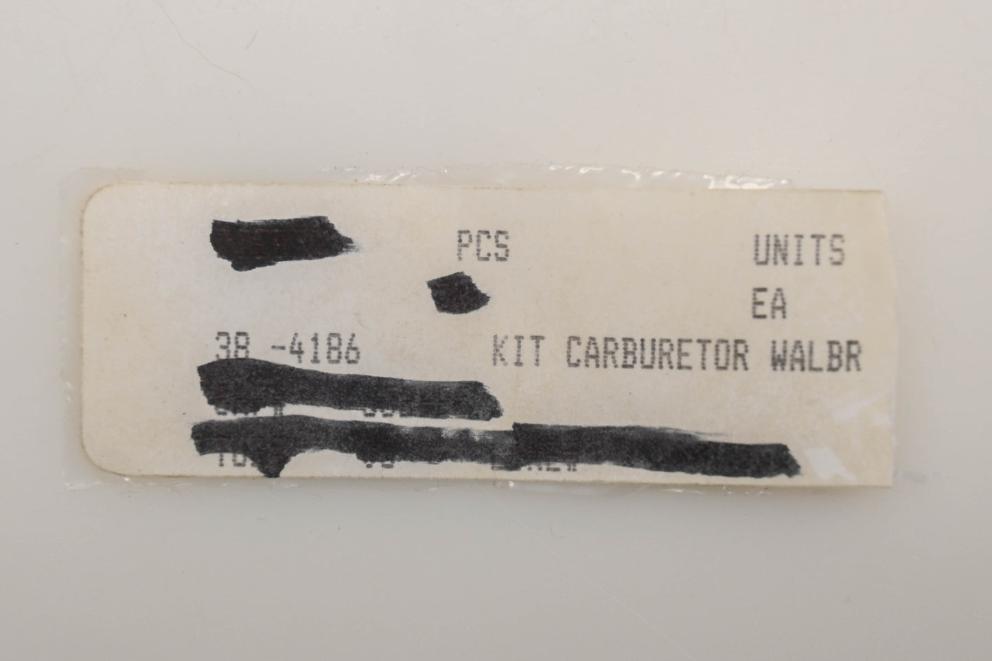 Rotary 38-4186 Carburetor Repair Kit NOS