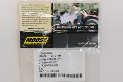 Moose Utility 1003-0161, 03-214M Carburetor Repair Kit NOS