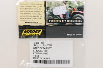 Moose Utility MD03-206, 03-206M Carburetor Repair Kit NOS