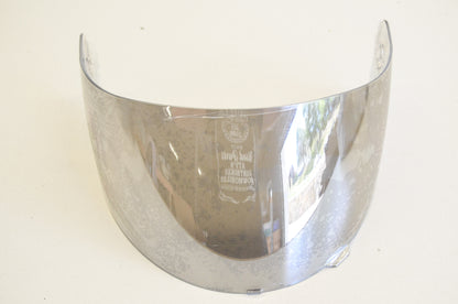 HJ-05 Face Shield Silver Mirrored NOS