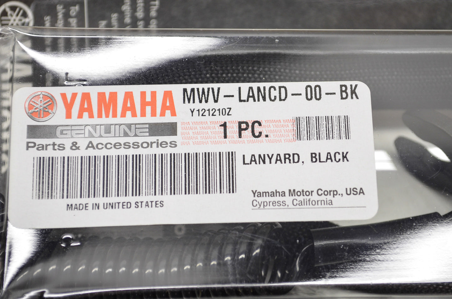 Black Lanyard NOS