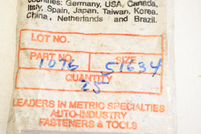 Wurth 107651634 Hex Head Bolt 5/16-18x3/4 Grade 8 Qty 25 NOS