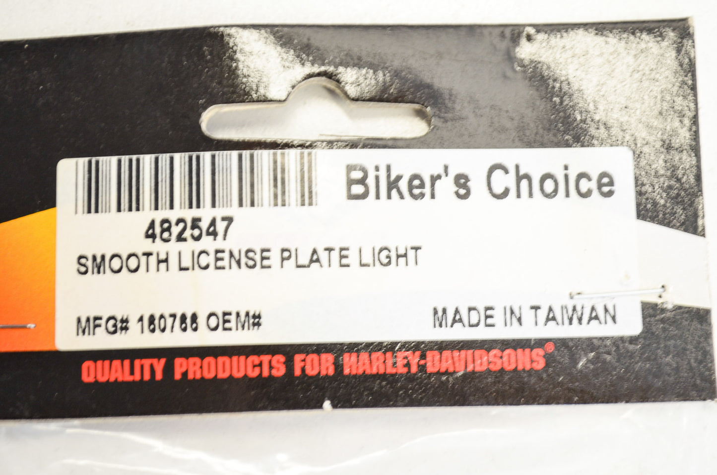 Biker's Choice 482547, 160766 Mini License Plate Light NOS
