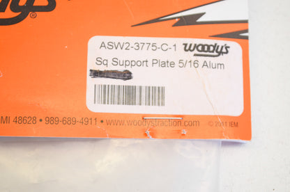 Square Support Plate 5/16 Qty 30 NOS