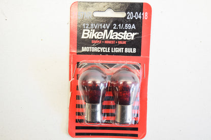 New Bike Master Light Bulb 12.8v/14v 2.1/.59a QTY 2 NOS