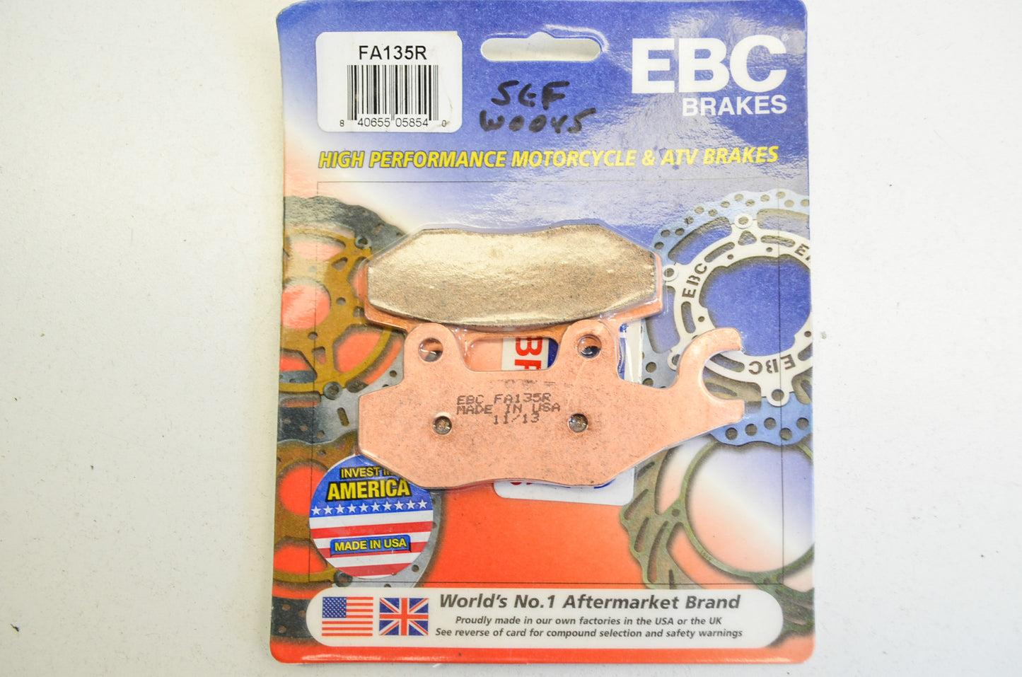 New EBC Brake Pad Kit NOS