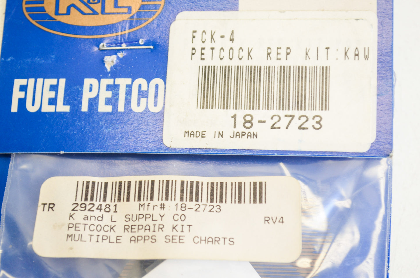 Fuel Petcock Rebuild Kit Kawasaki NOS