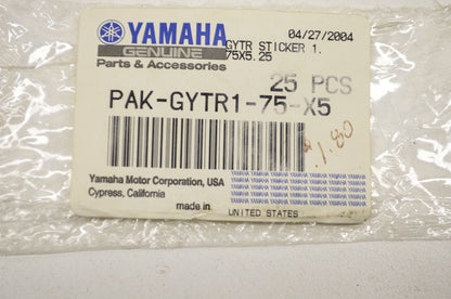GYT-R Sticker NOS