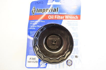 New Imperial Oil Filter Wrench 74mm 15 Flutes NOS