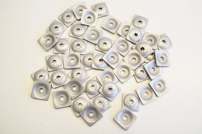 Square Support Plate 7mm Qty 46 NOS