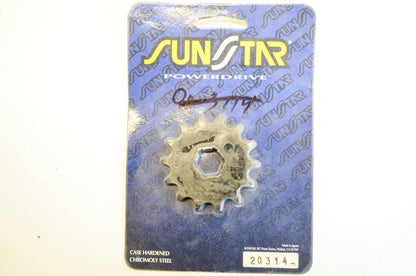 Sunstar 20314, 93822-14043-00 Sprocket 14T NOS