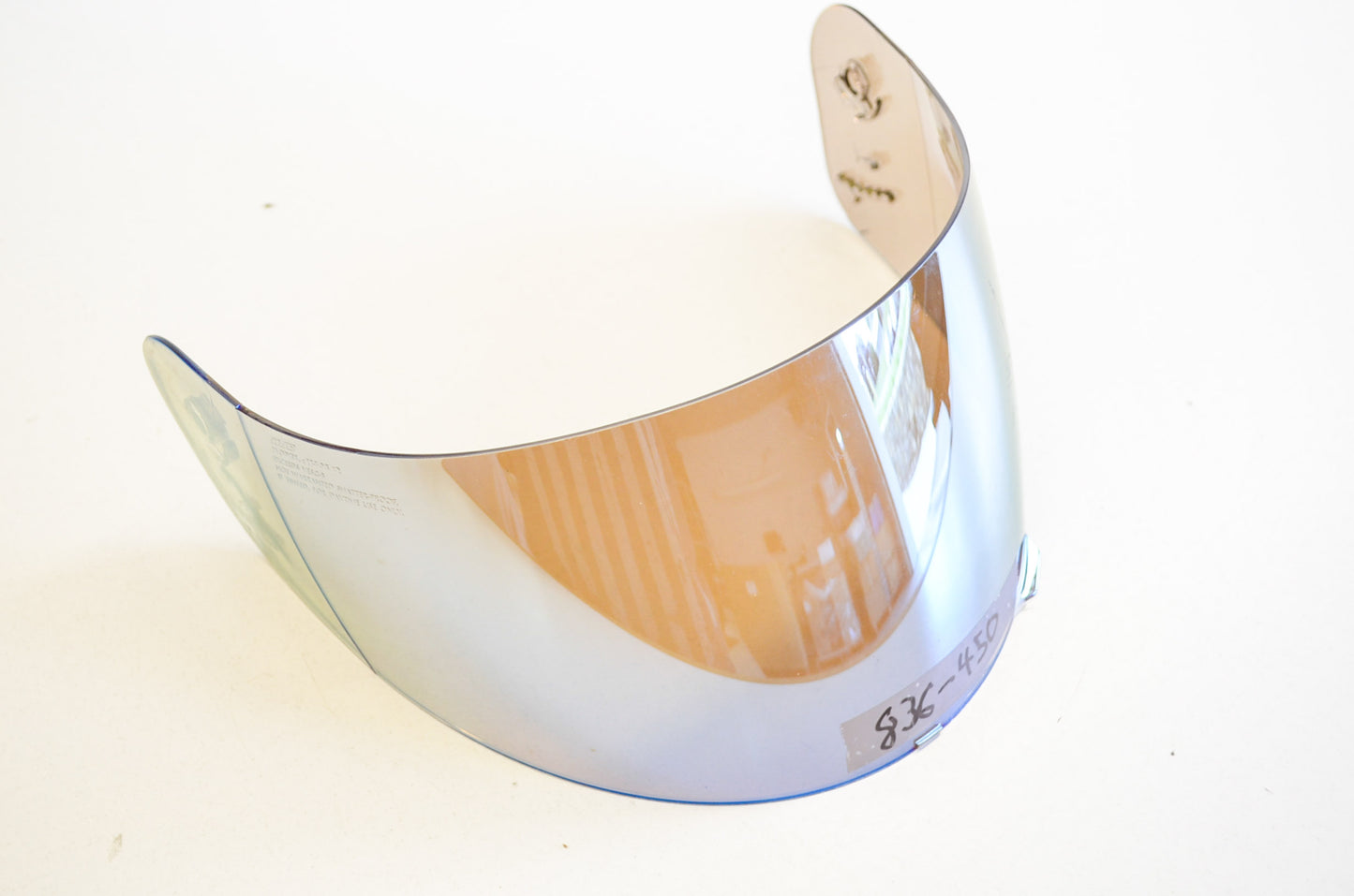 New HJC HJ-05 Face Shield Blue Mirrored NOS