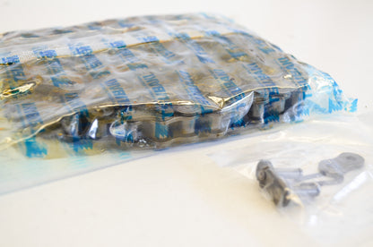 New Tsubaki Solid Roller Chain 428H x 122L NOS