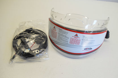 New Zox Electric Face Shield Clear NOS