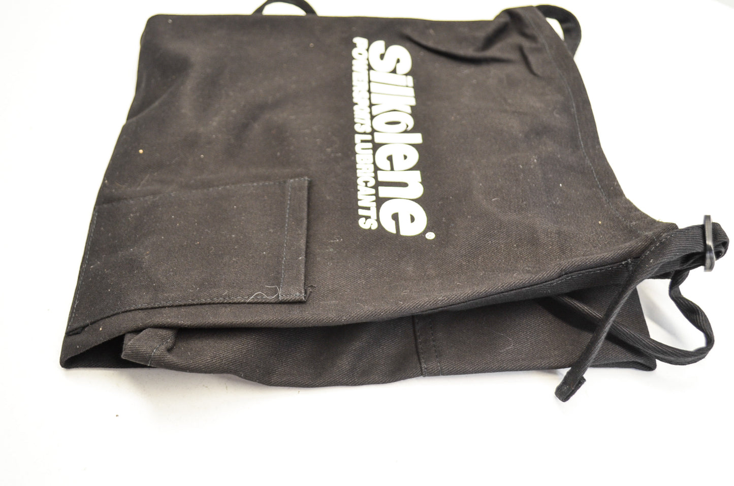 Black Cotton Shop Apron NOS