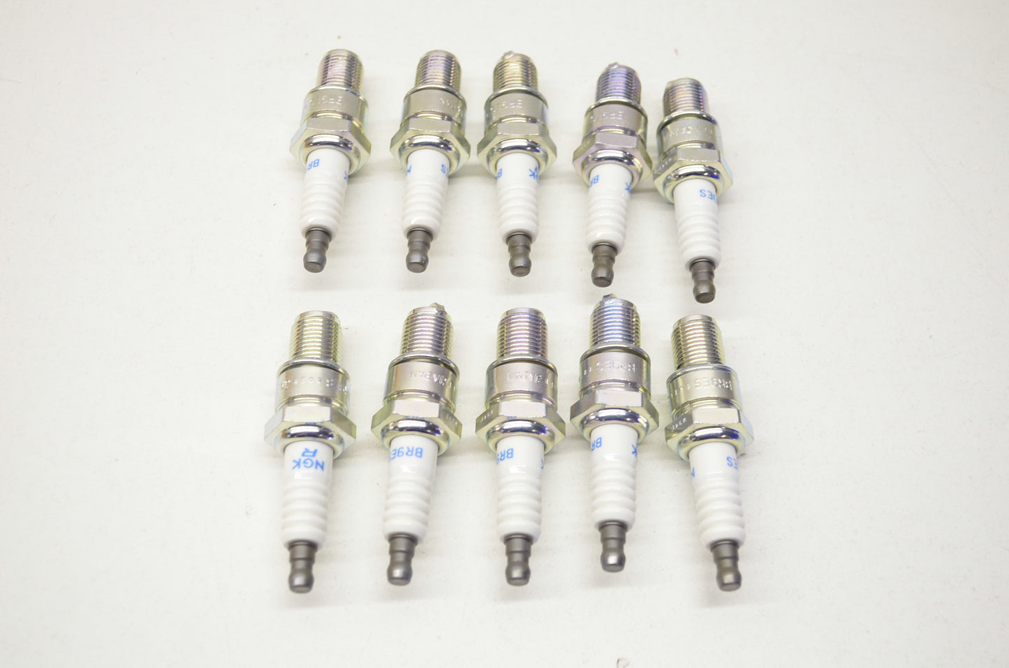 Spark Plugs Set Qty 10 NOS