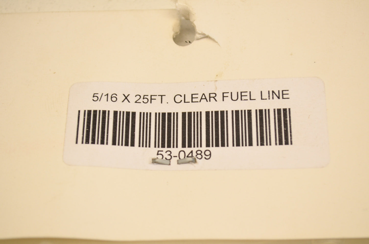 Helix 53-0489 Clear Polyurethane Fuel Line 5/16 x 7/16 x 25ft NOS