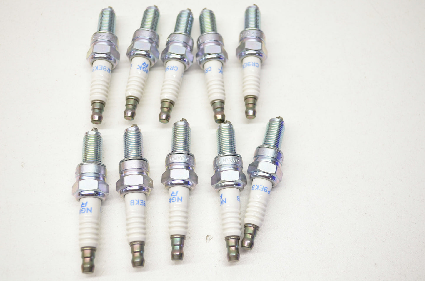 Spark Plugs Set Qty 10 NOS