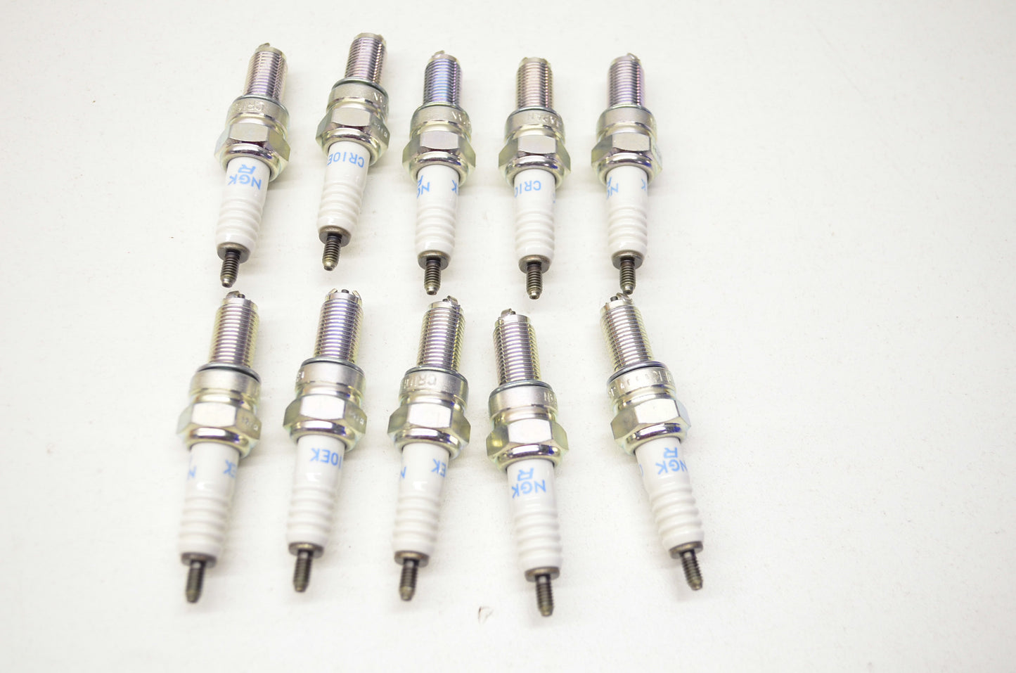 Spark Plugs Set Qty 10 NOS