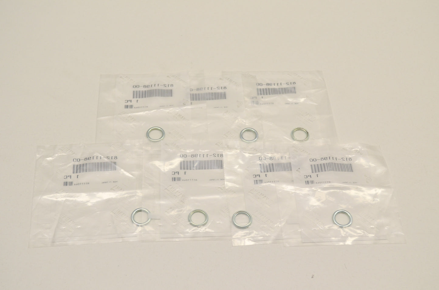 OEM Yamaha 812-11198-00-00 Gasket Qty 7 NOS