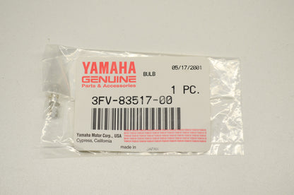 OEM Yamaha 3FV-83517-00-00 Bulb 12V-1.7W NOS