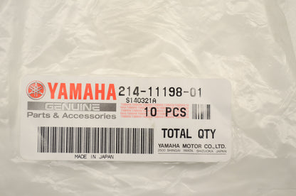 New OEM Yamaha 214-11198-01-00 Drain Plug Washer Gasket QTY 3 NOS