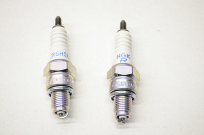 New OEM Yamaha NGK Spark Plugs Qty 2 NOS