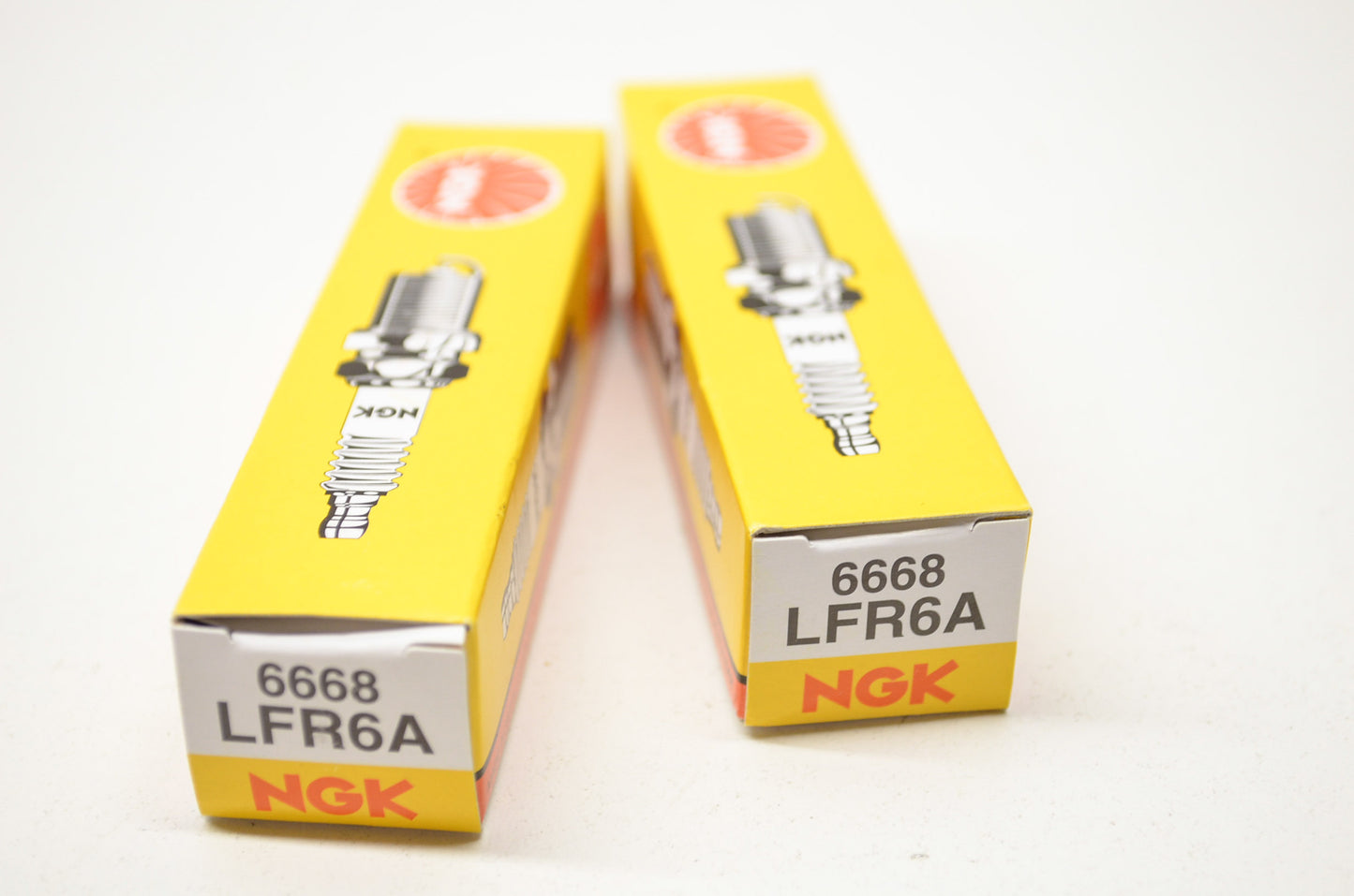 New OEM Yamaha NGK Spark Plugs Qty 2 NOS