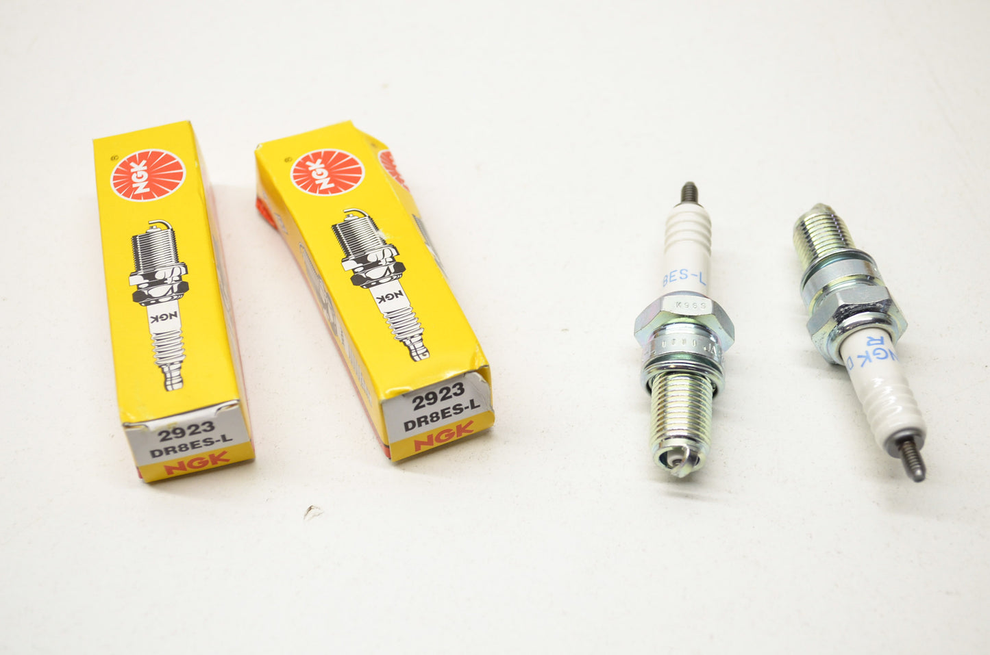 New OEM Yamaha NGK Spark Plugs Qty 2 NOS