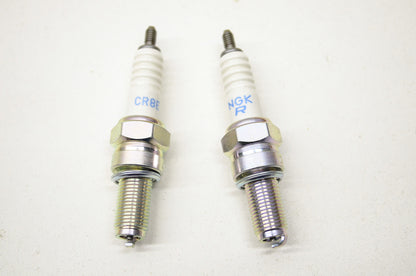 New OEM Yamaha NGK Spark Plugs Qty 2 NOS