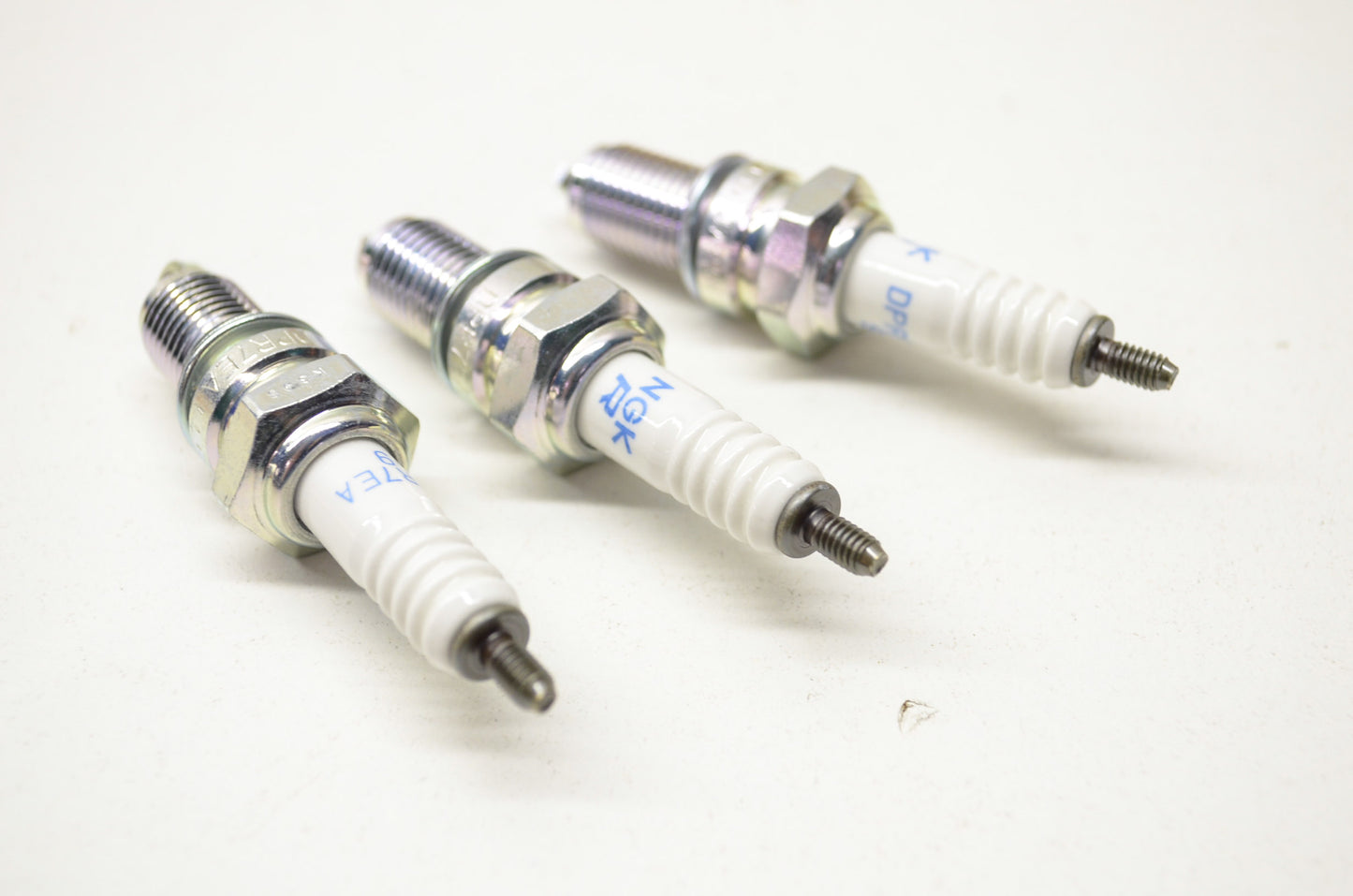 New OEM Yamaha NGK Spark Plugs Qty 3 NOS