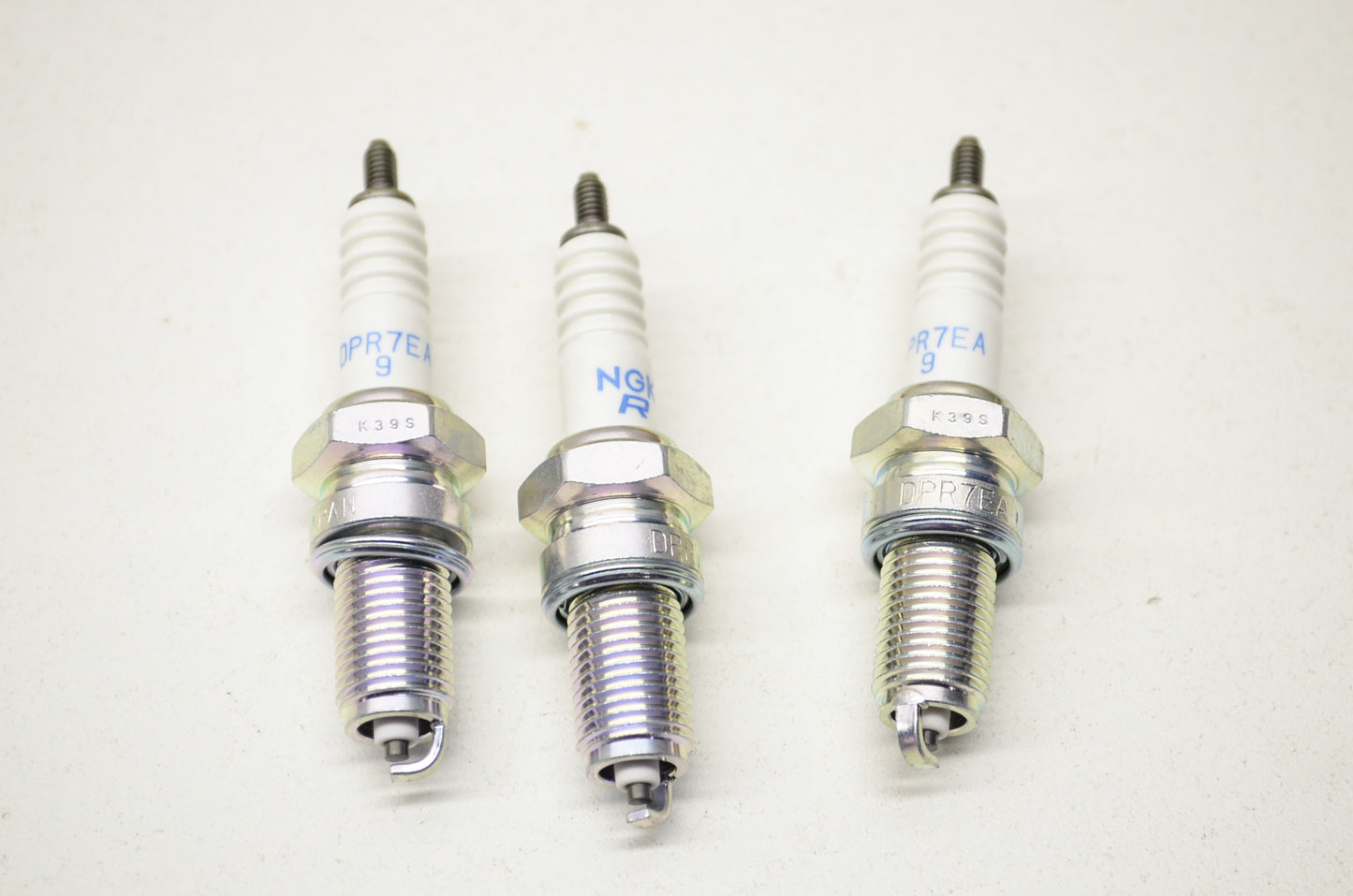 New OEM Yamaha NGK Spark Plugs Qty 3 NOS