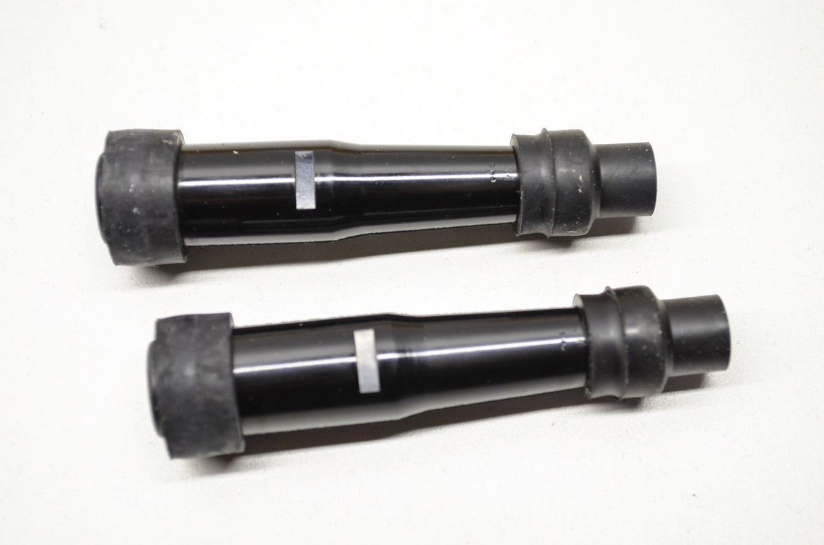 NGK SB05F, 8080 Yamaha Spark Plug Resistor Covers Qty 2 NOS