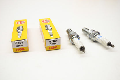 New OEM Yamaha NGK Spark Plugs Qty 2 NOS