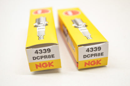 New OEM Yamaha NGK Spark Plugs Qty 2 NOS
