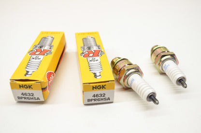 New OEM Yamaha NGK Spark Plugs Qty 2 NOS