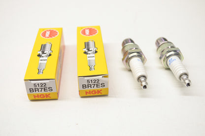 New OEM Yamaha NGK Spark Plugs Qty 2 NOS
