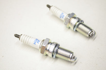 New OEM Yamaha NGK Spark Plugs Qty 2 NOS