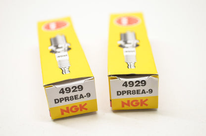New OEM Yamaha NGK Spark Plugs Qty 2 NOS