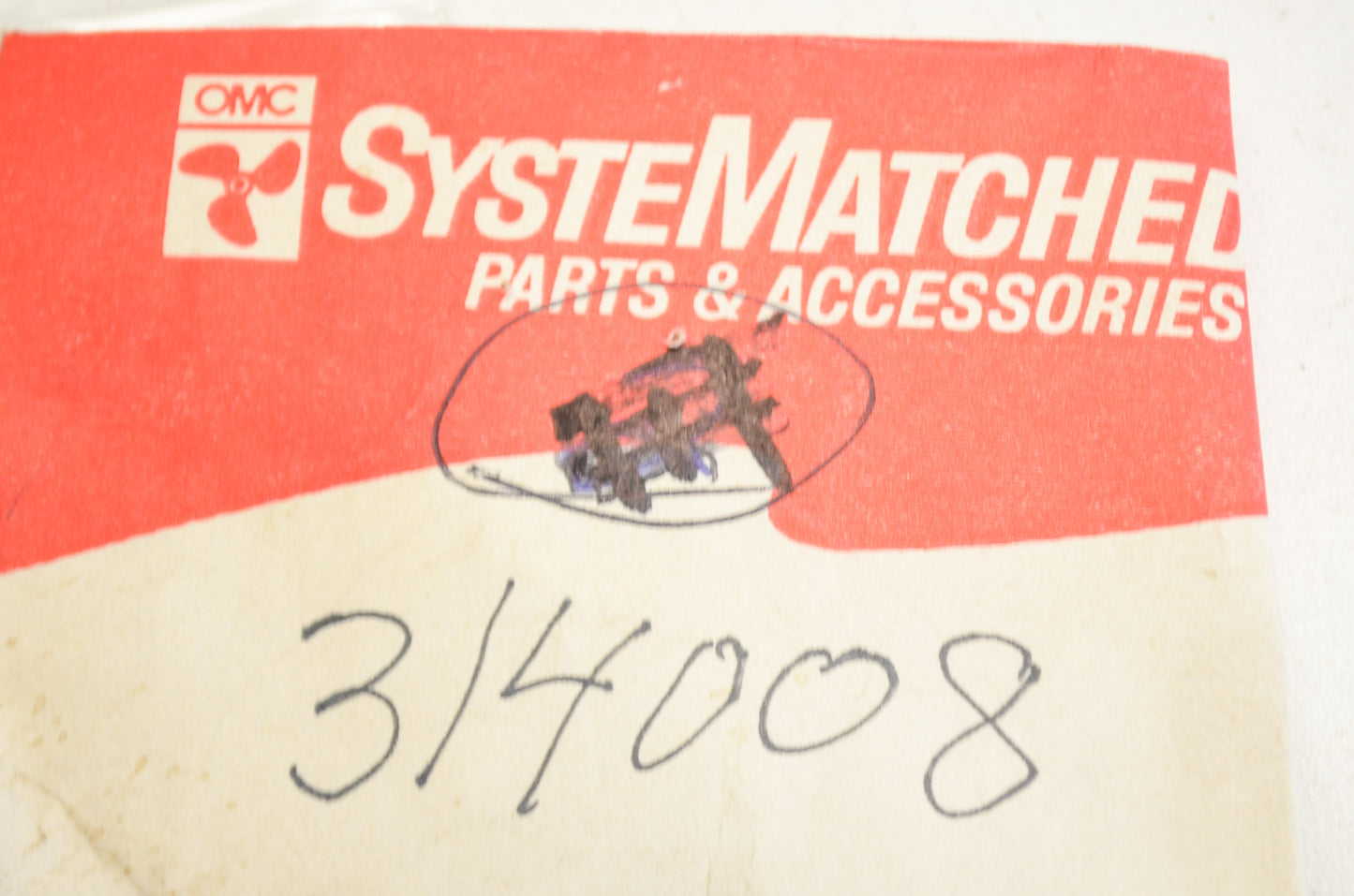 New OEM OMC Grommet NOS