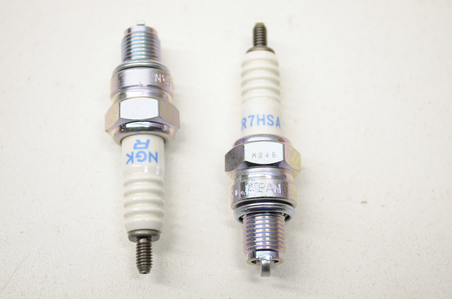 New OEM Yamaha NGK Spark Plugs Qty 2 NOS