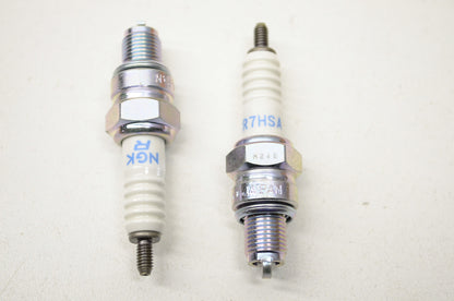 New OEM Yamaha NGK Spark Plugs Qty 2 NOS