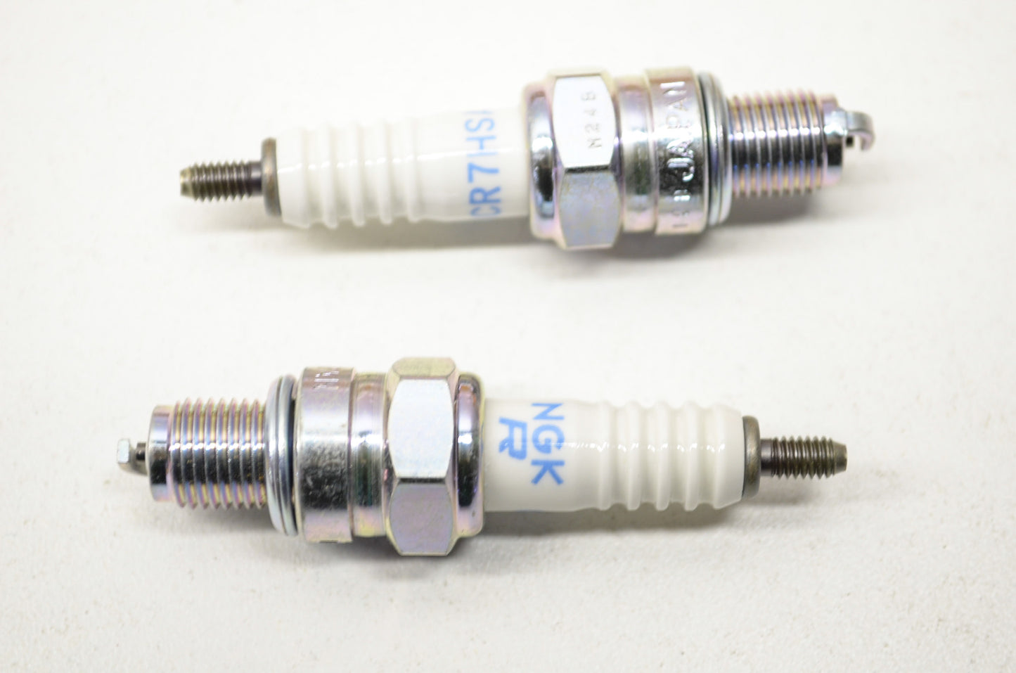New OEM Yamaha NGK Spark Plugs Qty 2 NOS