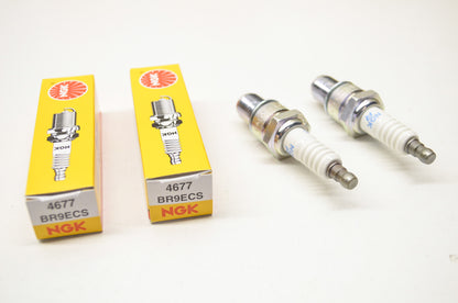 New OEM Yamaha NGK Spark Plugs Qty 2 NOS