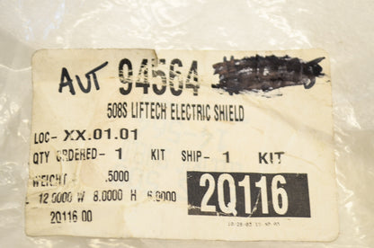 Electric Double Lens Clear Face Shield NOS